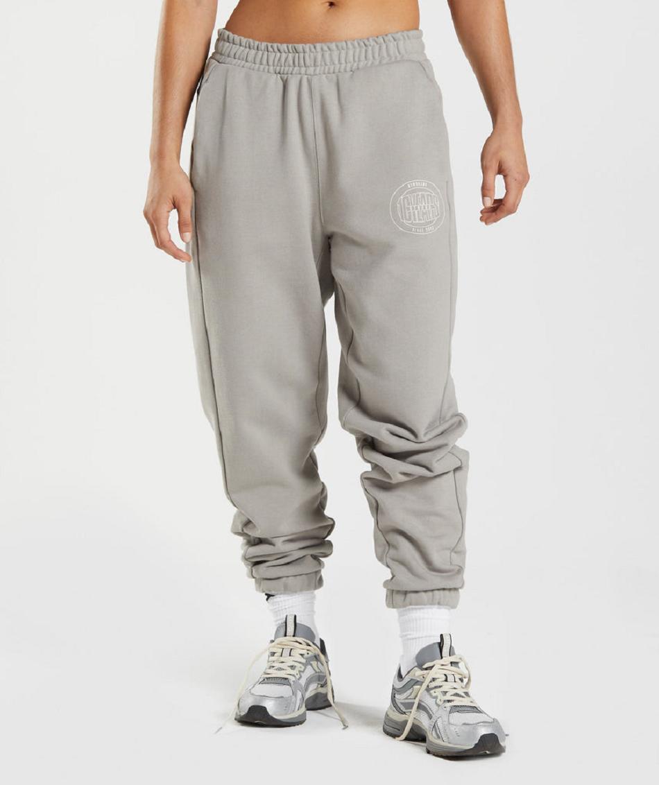 Pantalones Jogger Gymshark Gs10 Year Mujer Marrones | CO 2620OKI